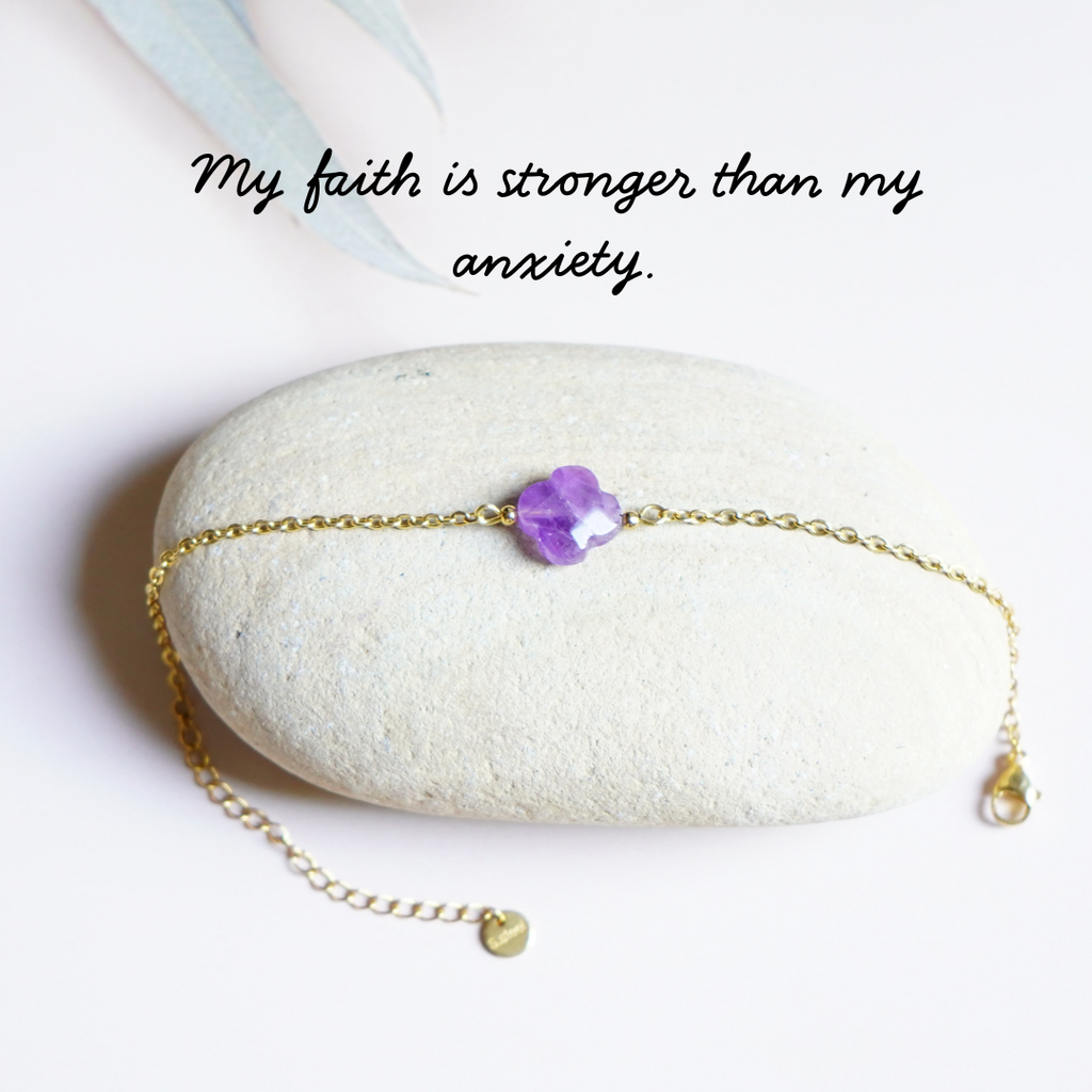 My Faith Is Stronger Than My Anxiety Bracelet