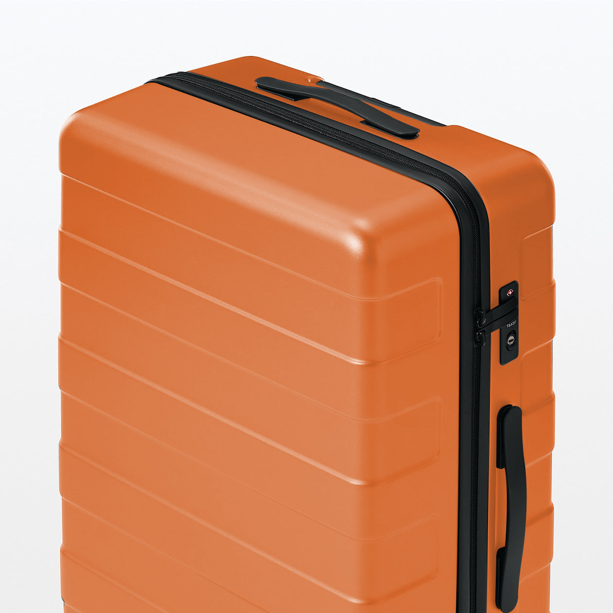 Adjustable Handle Hard Shell  Suitcase 75L - Smoky Orange | Check-In