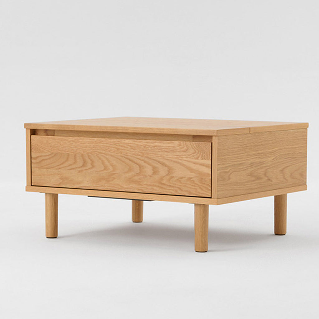 Oak Low Table with Lift Top