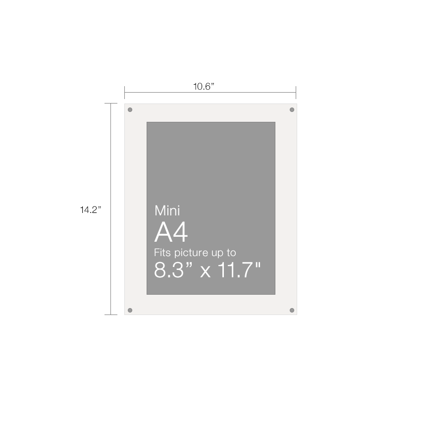 Acrylic Hanging Frame