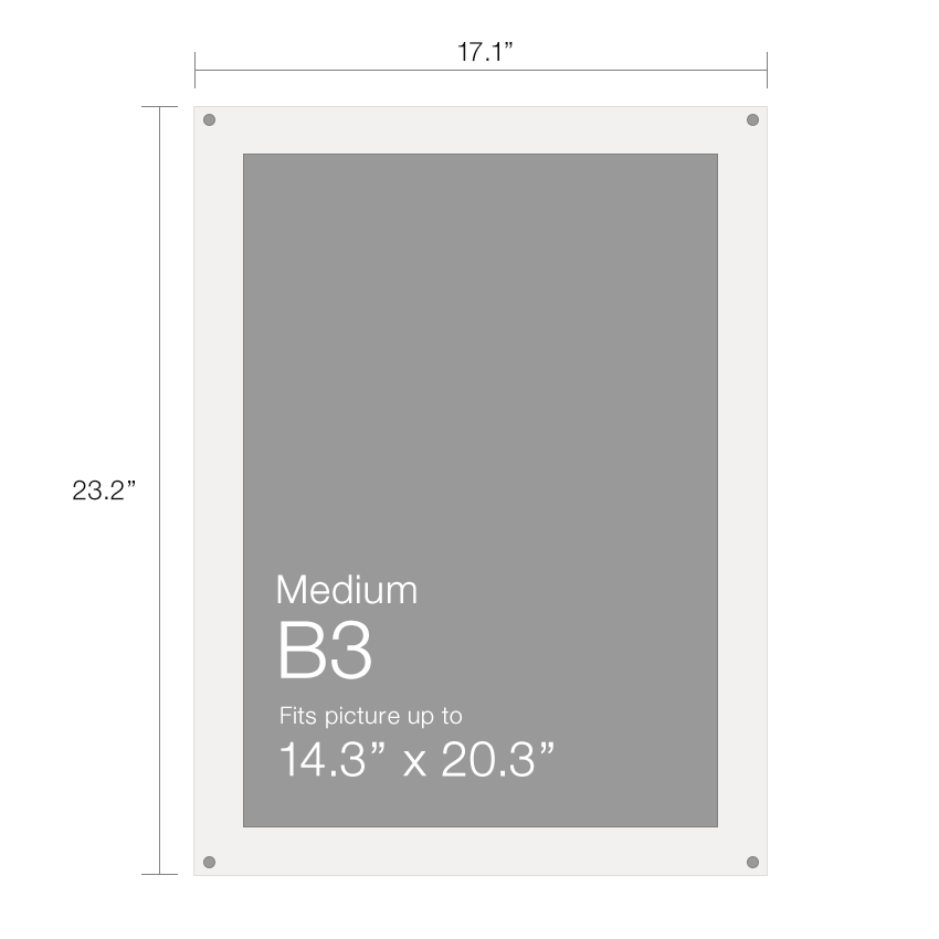 Acrylic Hanging Frame