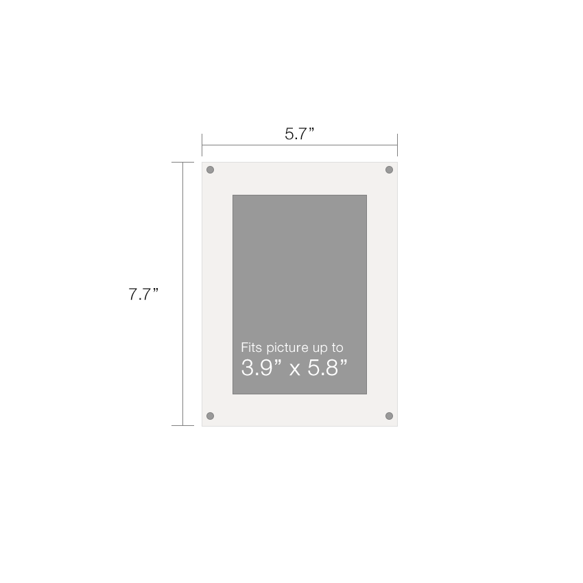 Acrylic Photo Frame