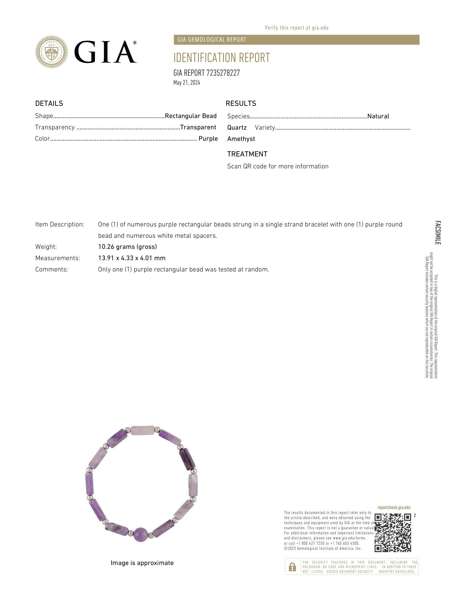 Weight Loss Support & Stress Relief Single Bracelet