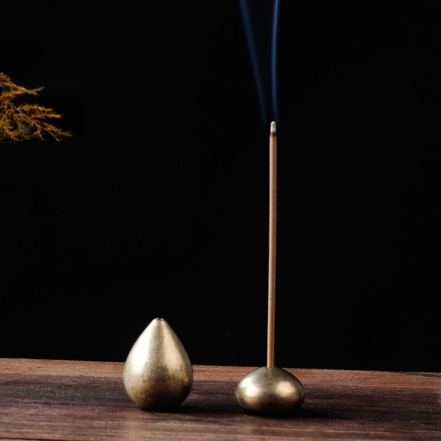 Copper Geometric Incense Holder - 4 Shapes