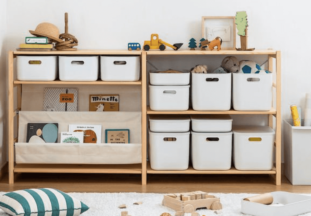 Pine Shelf Unit - Wide - Small