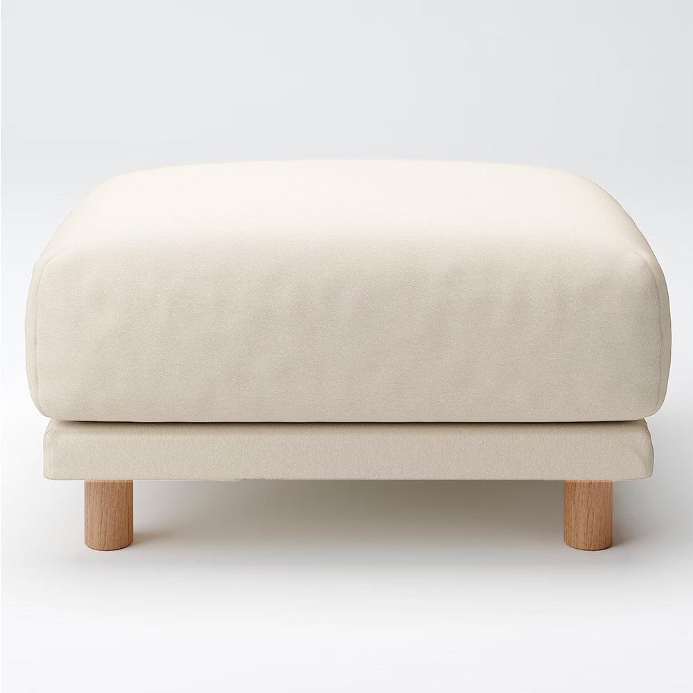 Cotton Canvas Cover for Urethane Pocket Coil Sofa - Ottoman Ottoman Sold Separately