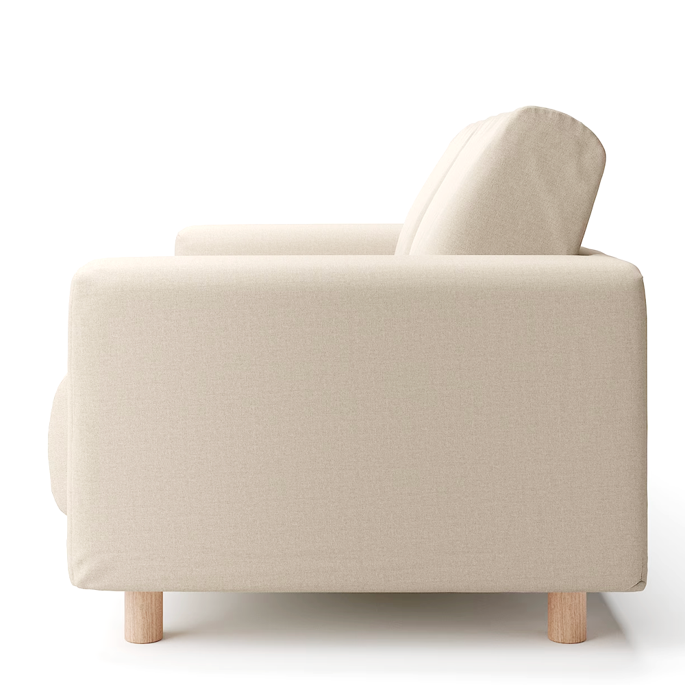Cotton Canvas Cover for Urethane Pocket Coil Sofa - 2.5 Seater Sofa Sold Separately