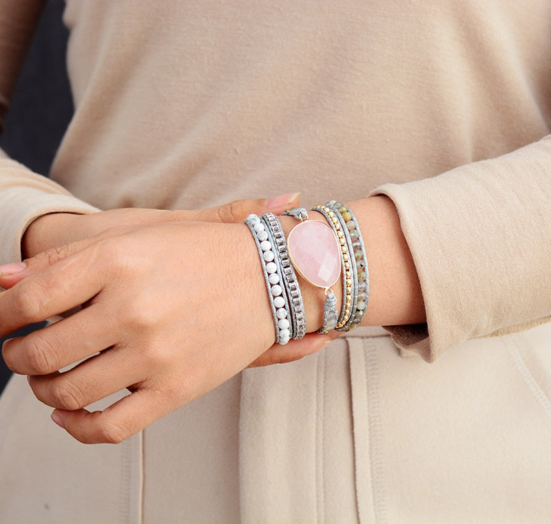 Worry Free Triple-Layer Bracelet