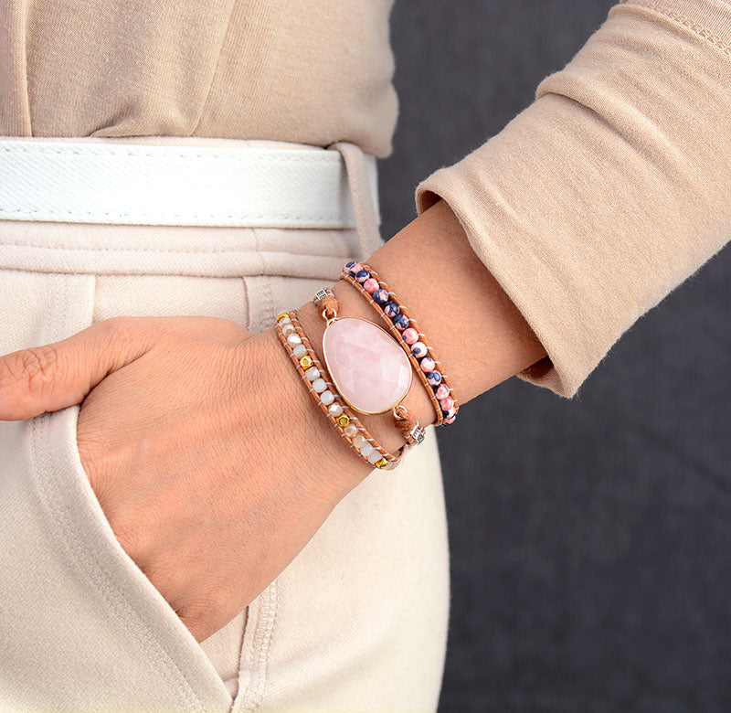 Worry Free Triple-Layer Bracelet