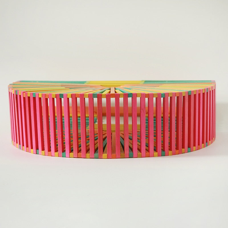 Mixed color BAMBOO MOON BAG
