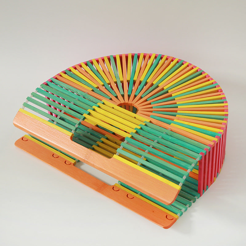 Mixed color BAMBOO MOON BAG