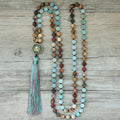 Triple Stone Mindfulness Buddhist Mala