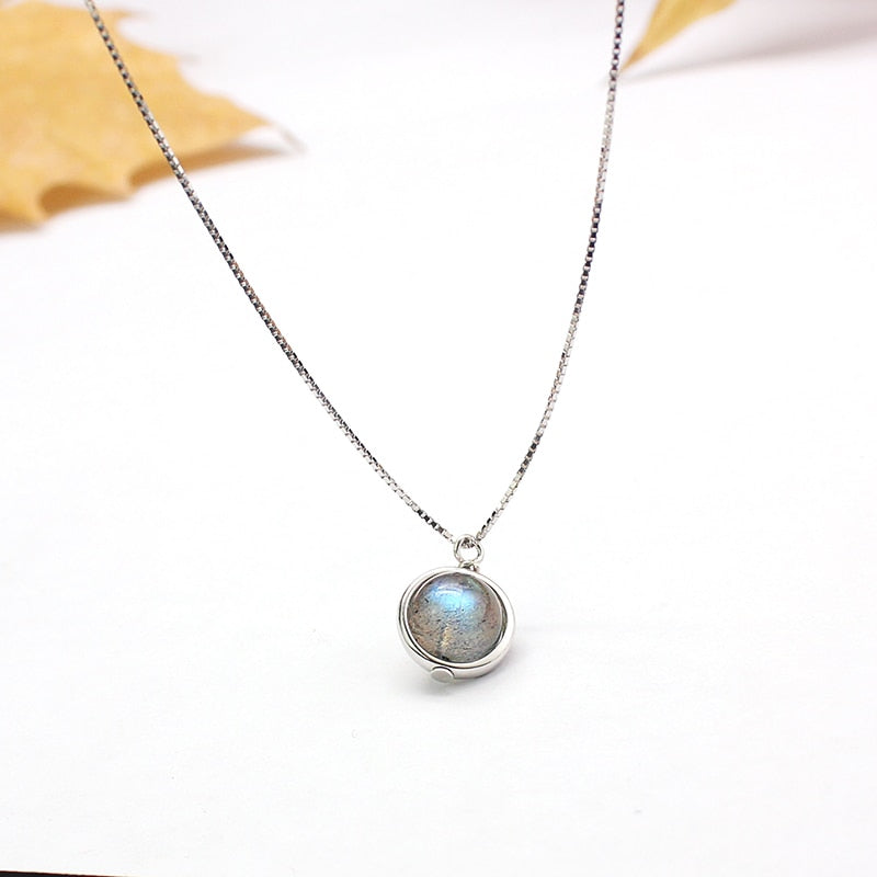 Therapist Labradorite S925 Pendant Necklace