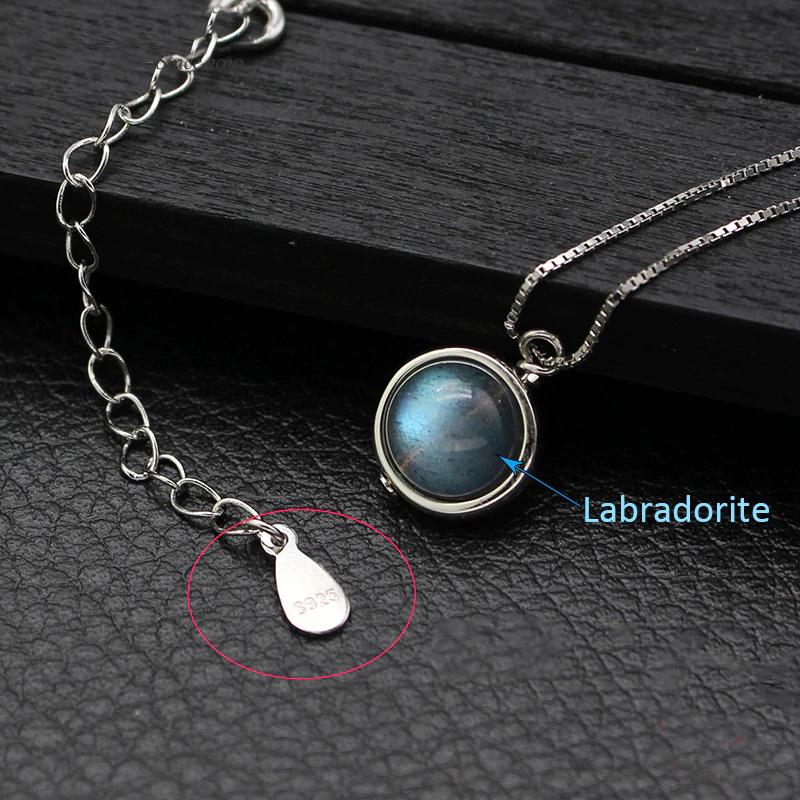 Therapist Labradorite S925 Pendant Necklace