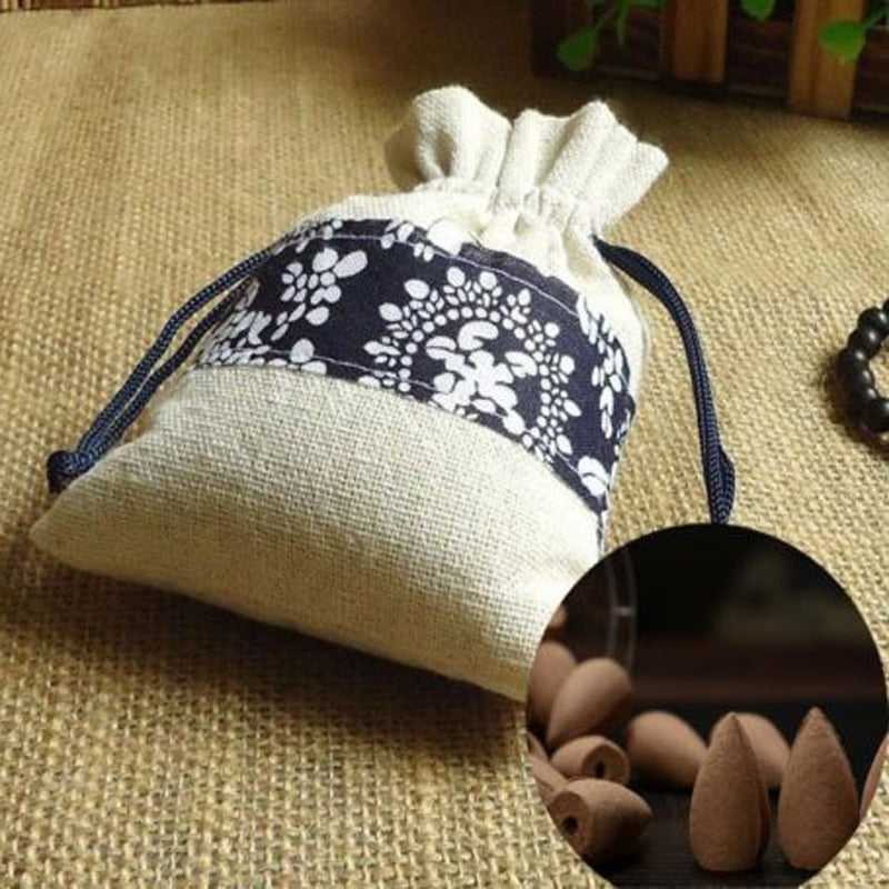 Back-flow Cone Incense - 7 Kinds of Fragrance