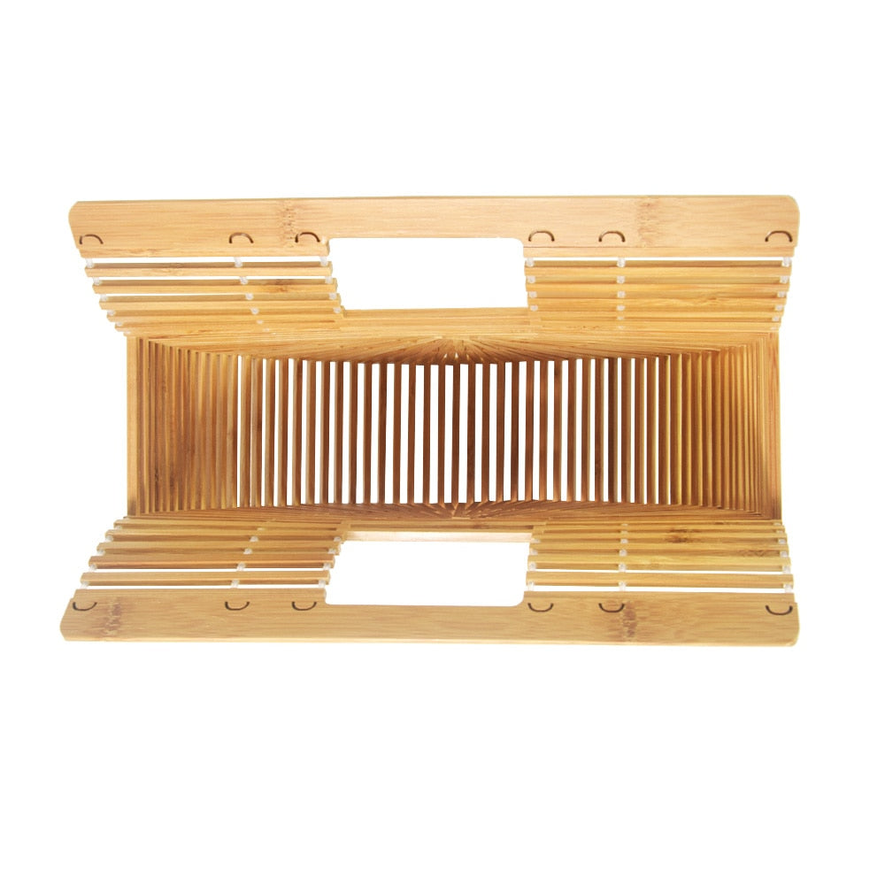 Elegant Bamboo Moon Basket Bag - 5 Colors