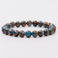 Blue Apatite & Brown Jasper Bone Support & Weight Loss Bracelet