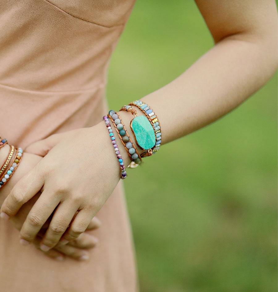 Bohemian Positivity Beads Bracelet