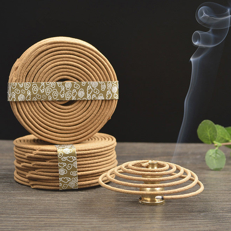 Natural Sandalwood Incense Coil