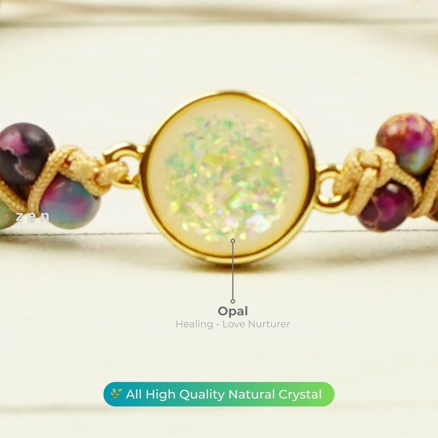 Opal Healing & Strength Bracelet