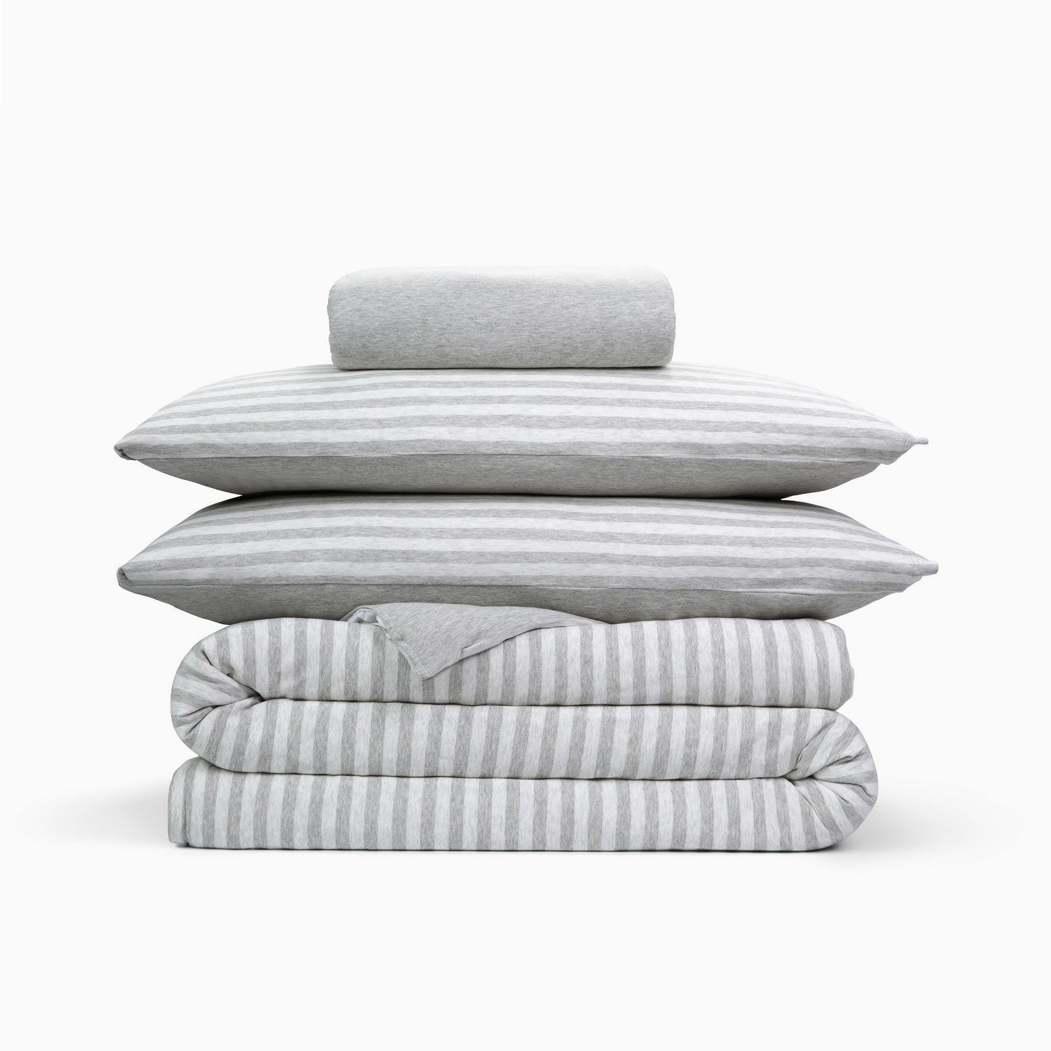 Cotton Jersey 4 Piece Bedding Set - Queen