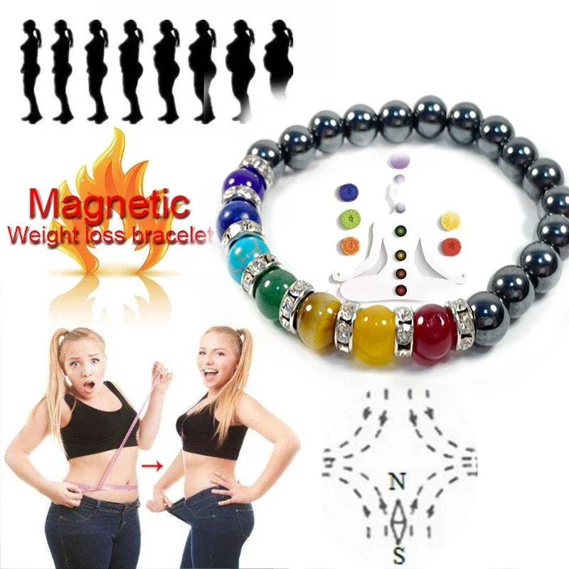 The Weight Loss Icon Bracelet With Magnetic Hematite