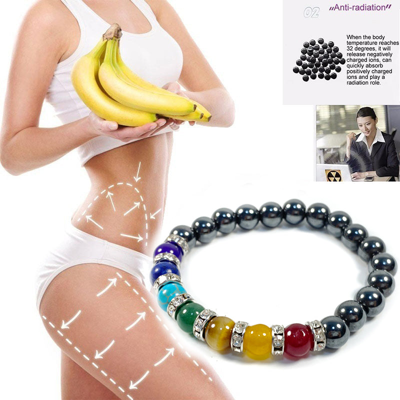 The Weight Loss Icon Bracelet With Magnetic Hematite