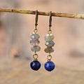 Lapis & Labradorite Intuition Earrings