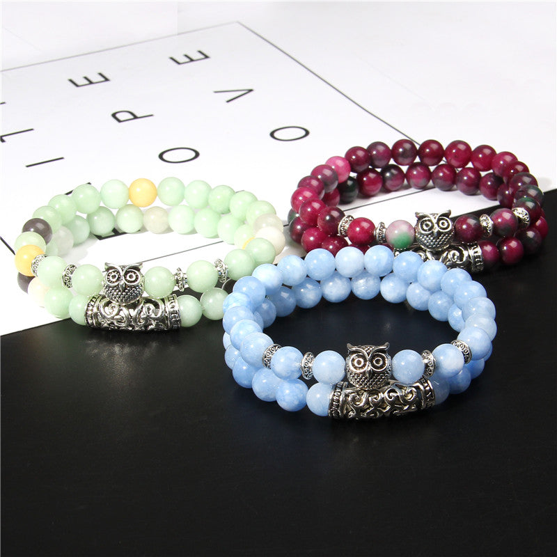 Blue Jade Soft Energy Bracelet