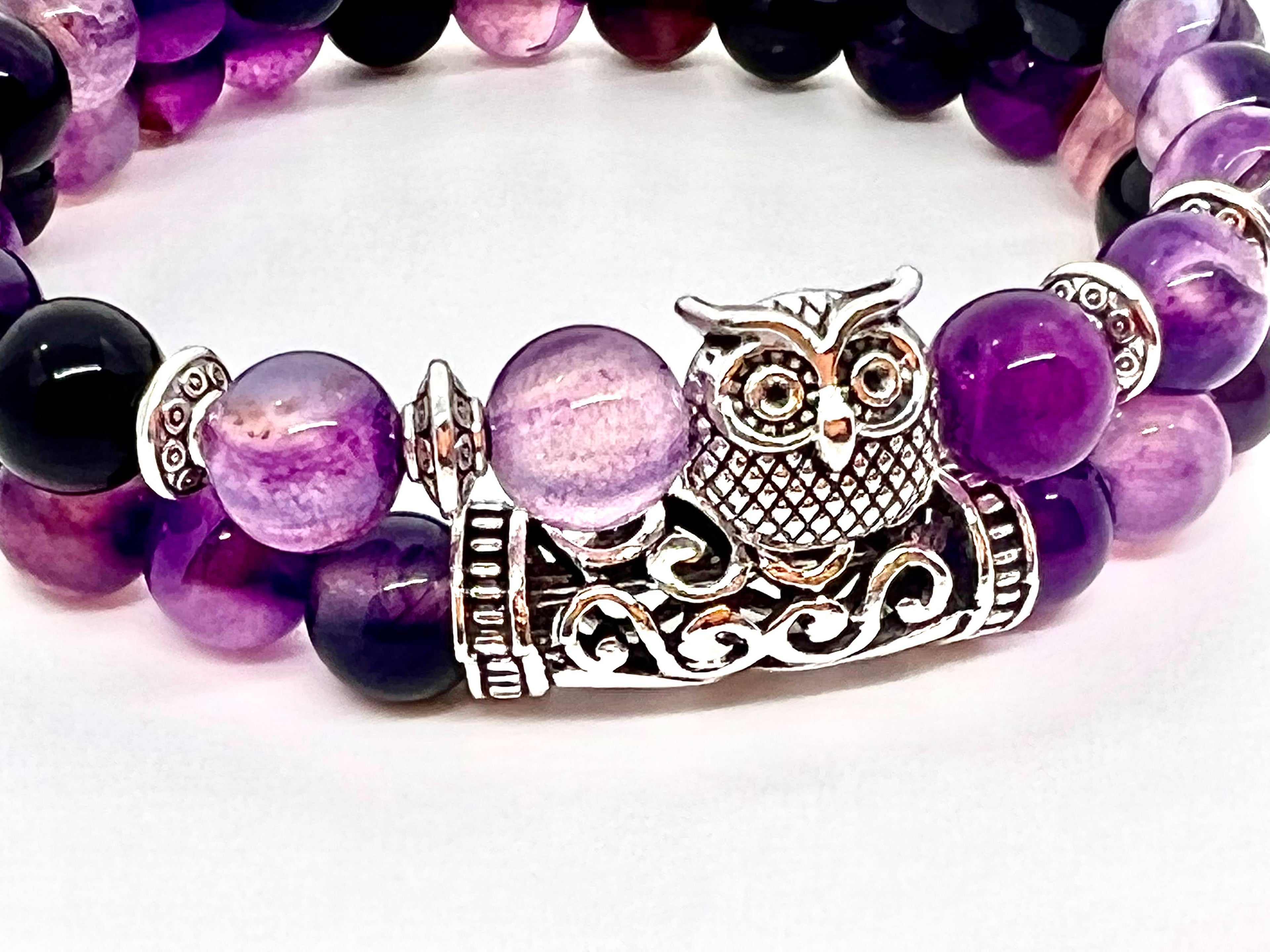 Dream Amethyst Deep Sleep & Detoxifying Bracelets - Men's Size