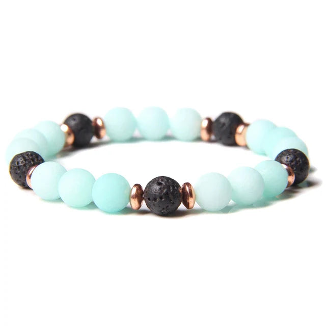 Amazonite & Copper Hope Bracelet