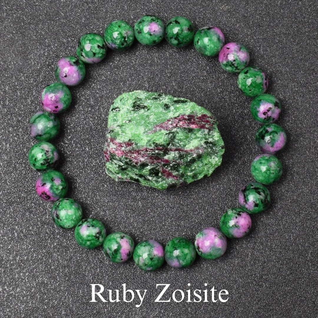 Double Healing Energy Crystal Bracelet + Palm Crystal Set (26 Crystal Varieties)
