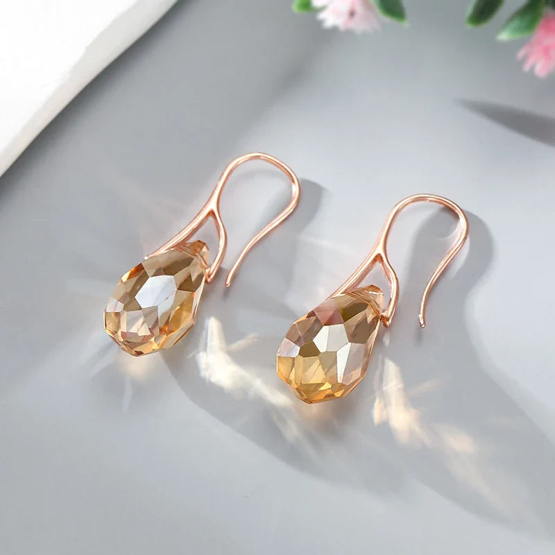 Austrian Quartz Radiance Weight Loss Earrings