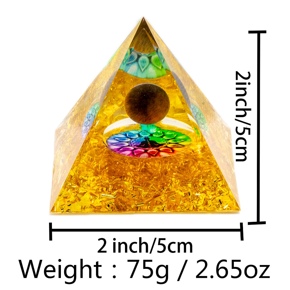 Your Zodiac Essence Crystal Pyramid