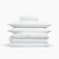 Washed Cotton 4 Piece Bedding Set - Double