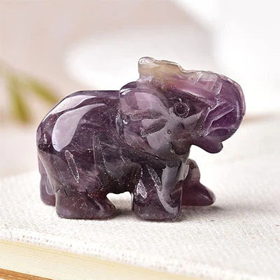 Spiritual & Emotional Support Crystal Elephant