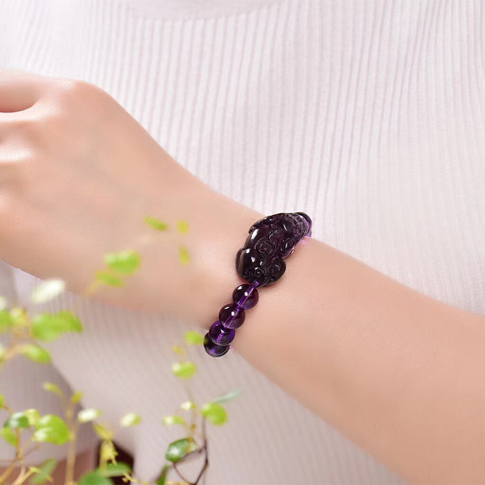 Purple Quartz Celestial Calm Bracelet