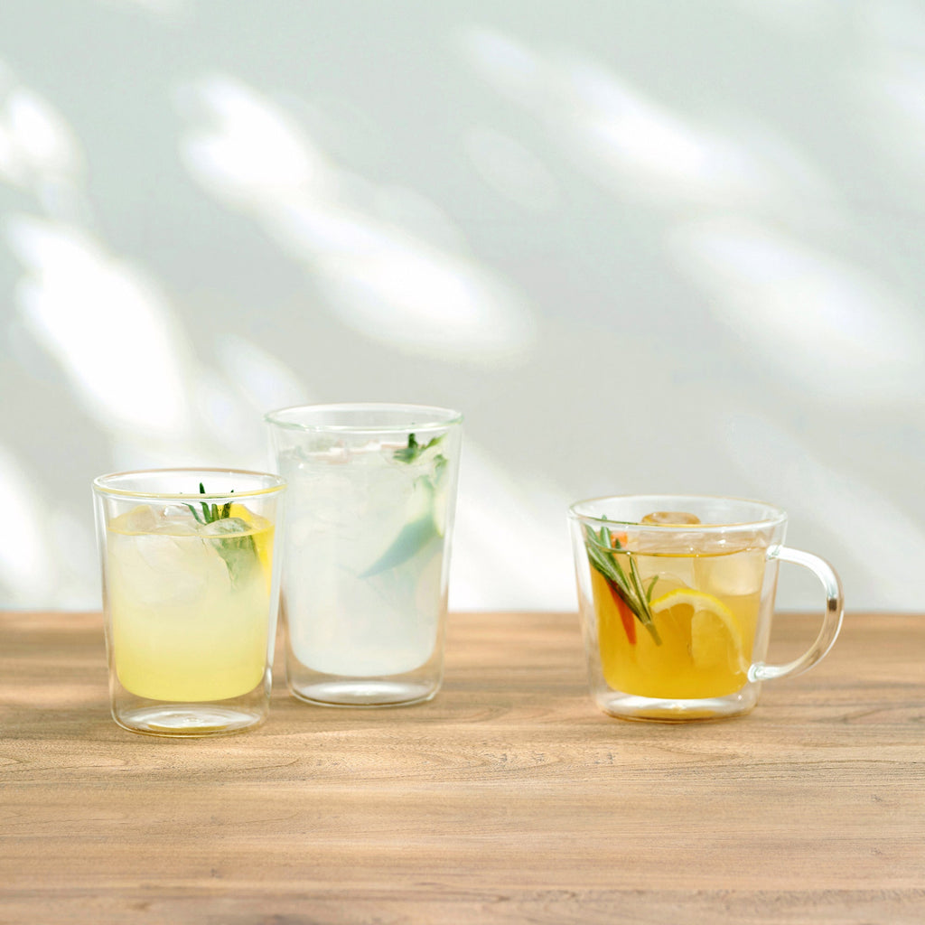 Heat Resistant Glass Double Layered Cup - 11.5 fl oz