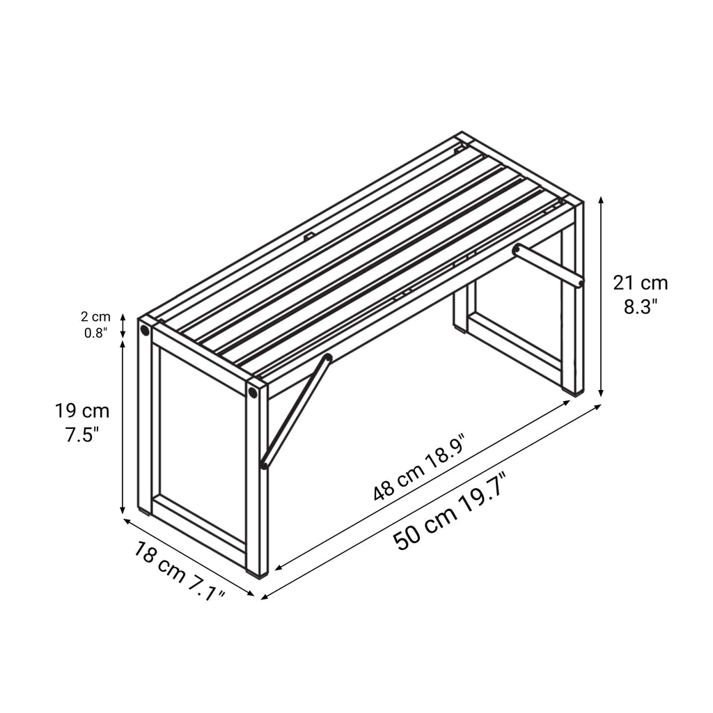 Bamboo Multi-Purpose Rack 1 Tier