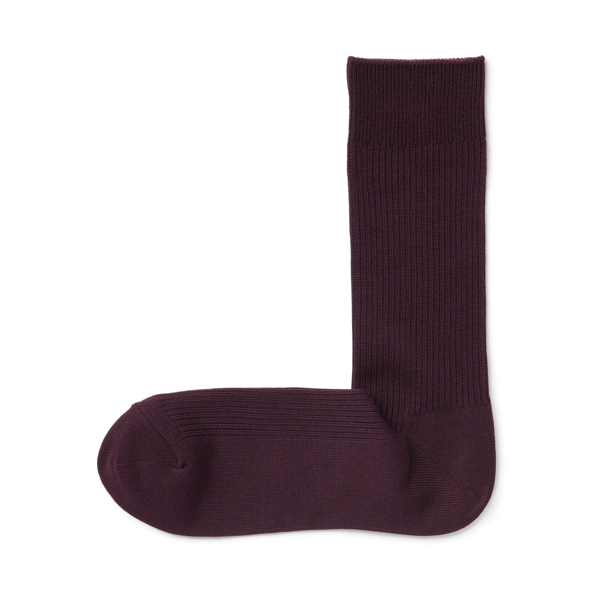 Right Angle Ribbed Socks