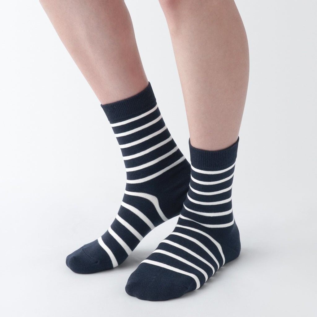 Right Angle 3 Layer Loose Top Socks