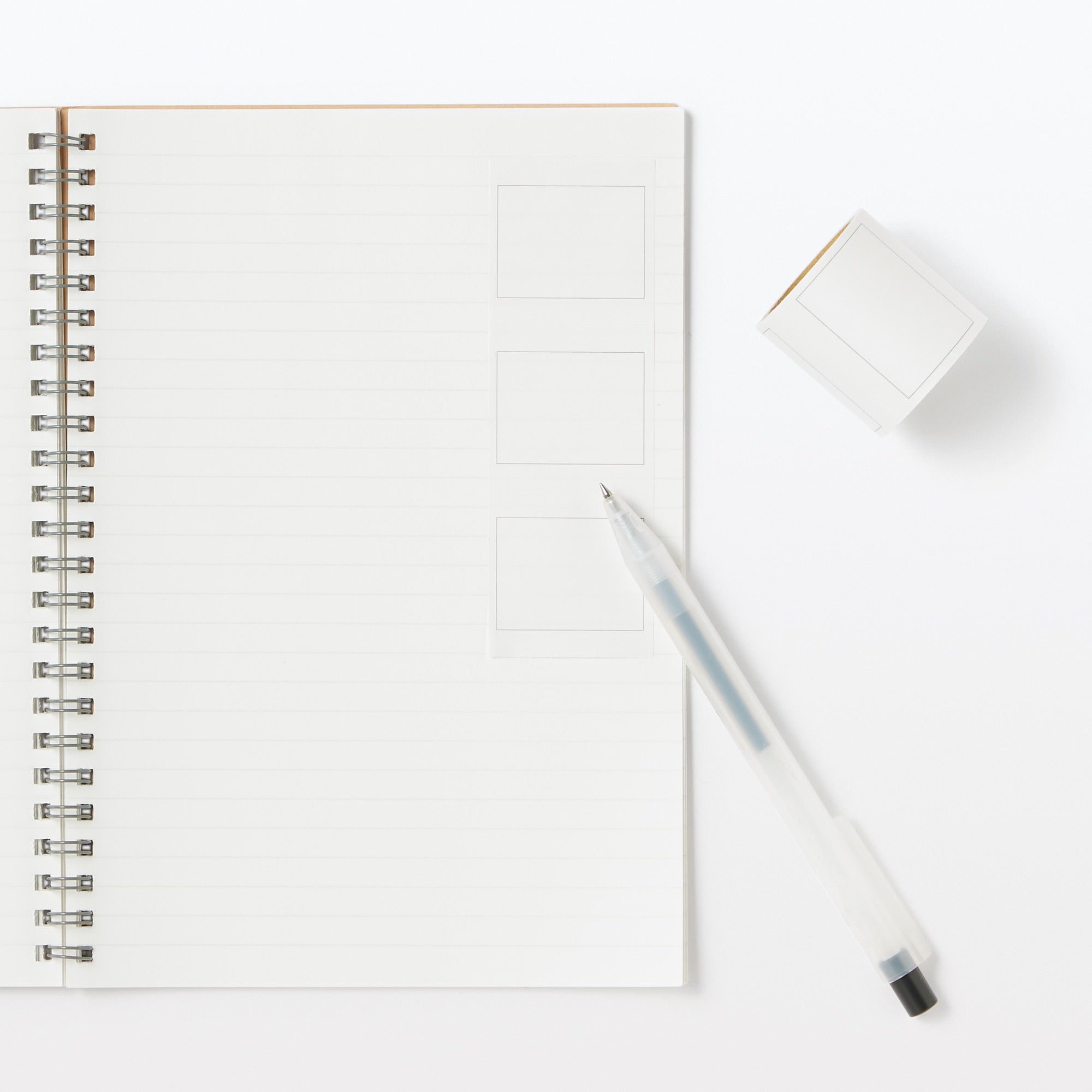 Perforated Frame Sticky Note Roll