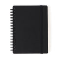 A6 Double Ring Lined Notebook with Strap