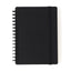 A6 Double Ring Lined Notebook with Strap