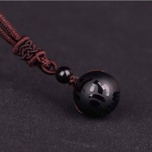 Sacred Bead Pendant Necklace