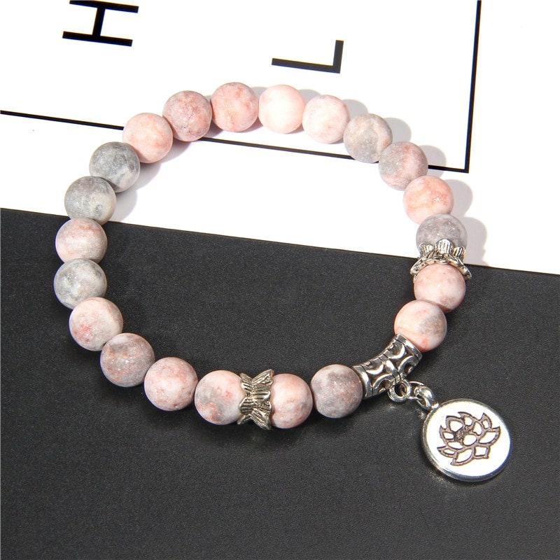Healing Jasper Crystal Calming & Grounding Bracelet
