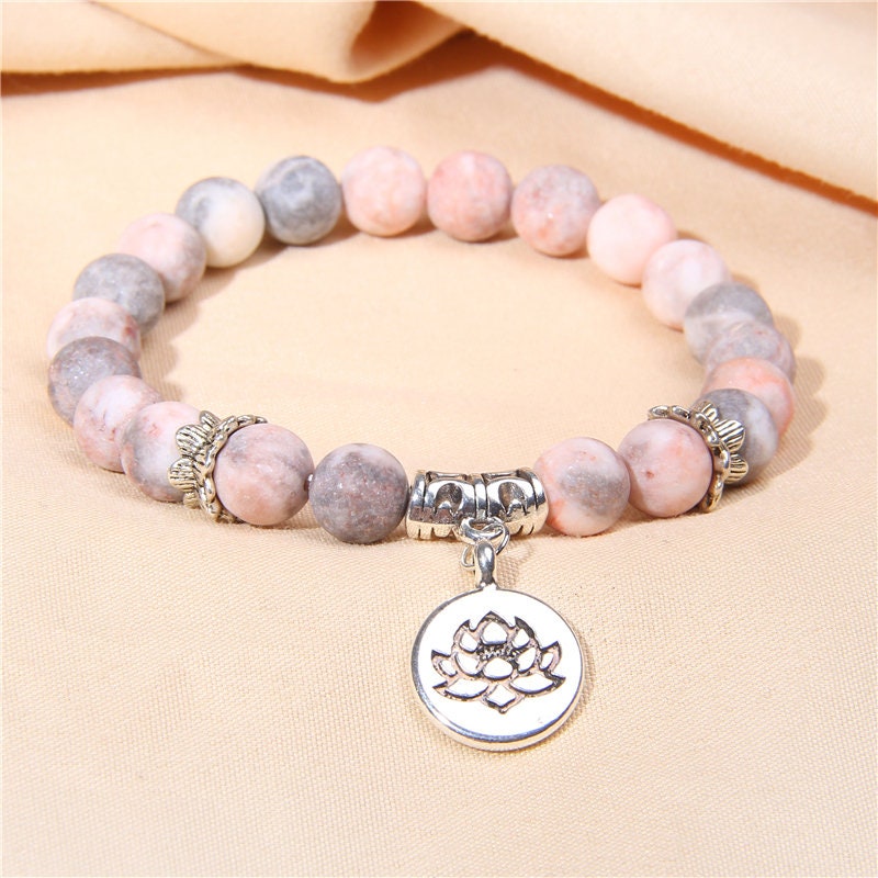 Healing Jasper Crystal Calming & Grounding Bracelet
