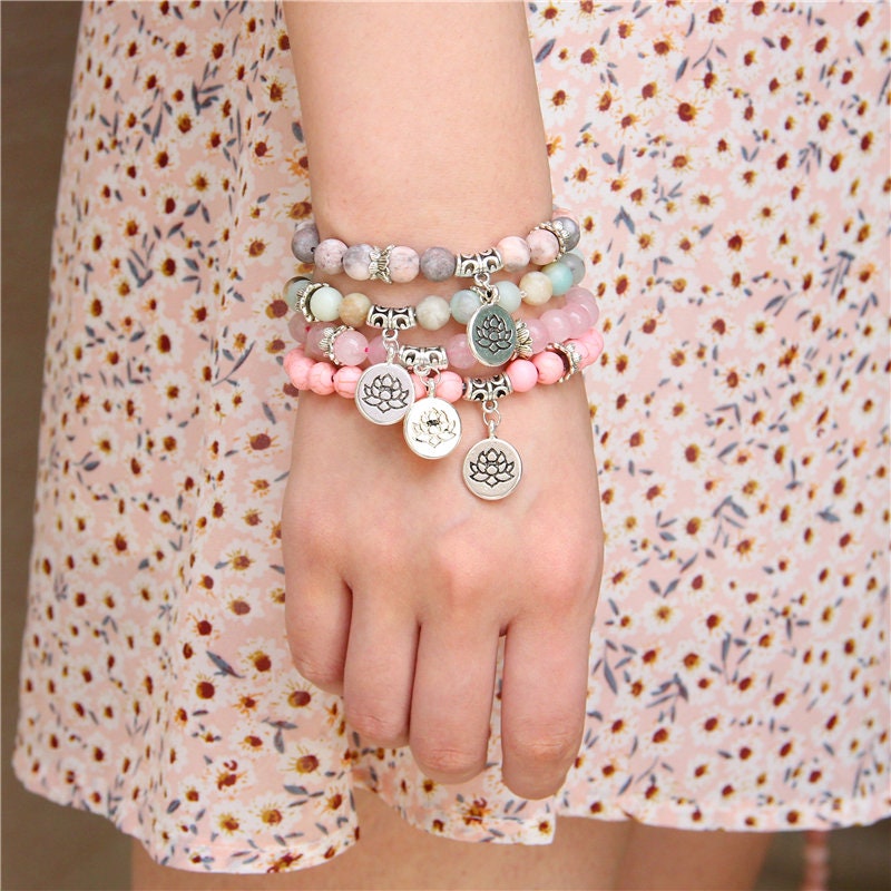 Healing Jasper Crystal Calming & Grounding Bracelet