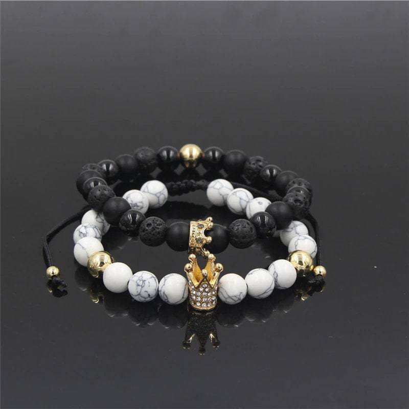 You're My King & I'm Your Queen Couple Bracelets