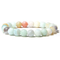 Amazonite Crystal Handmade Bead Bracelet